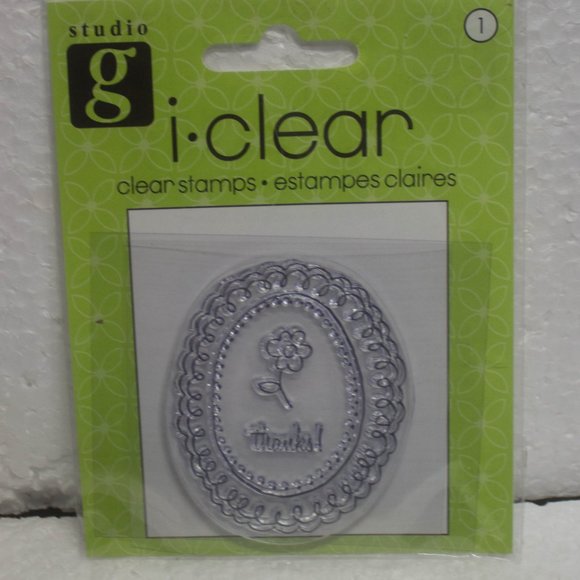 Set of 6 Packs of Clear Mini Stamps by Studio G and Studio 112 - Picture 2 of 7